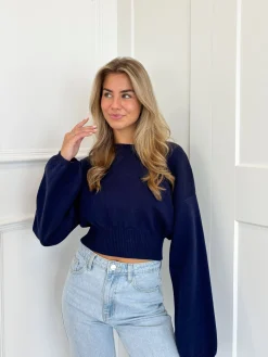 Trui June blauw