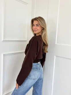 Trui June bruin