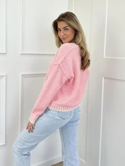 Trui Maddie roze