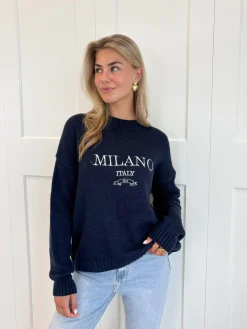 Trui Milano blauw