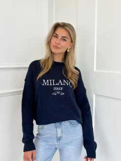 Trui Milano blauw