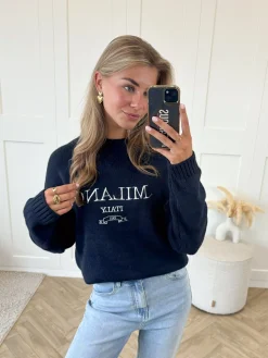 Trui Milano blauw