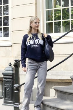 Trui New York 1992 navy