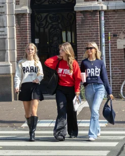 Trui New York 1992 rood