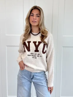 Trui NYC beige