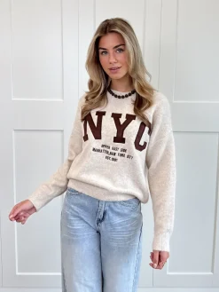 Trui NYC beige
