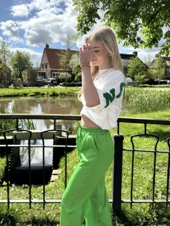 T-shirt New York groen