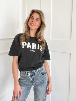 T-shirt Paris grijs