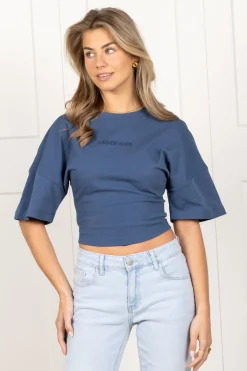 T-shirt Redefined Blauw