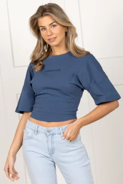 T-shirt Redefined Blauw
