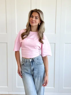 T-shirt Redefined roze