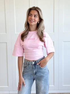 T-shirt Redefined roze