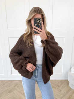 Vest Alix bruin