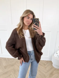 Vest Alix bruin