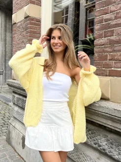 Vest Alix geel