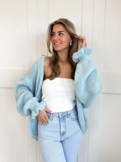 Vest Alix lichtblauw