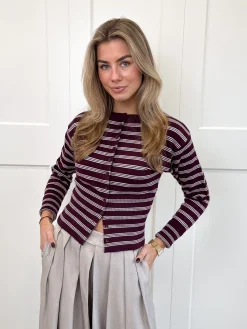 Vest Cilou bordeaux