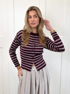 Vest Cilou bordeaux