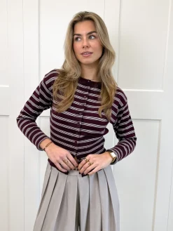 Vest Cilou bordeaux