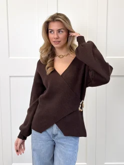 Vest Elara bruin