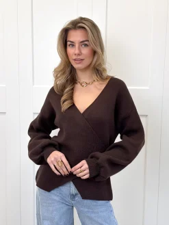 Vest Elara bruin