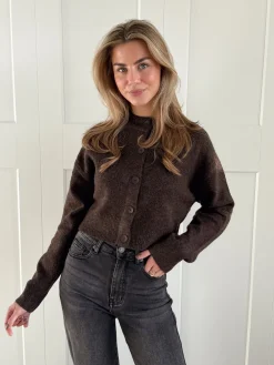 Vest Leah bruin