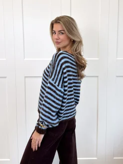 Vest Sophie blauw