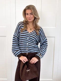 Vest Sophie blauw