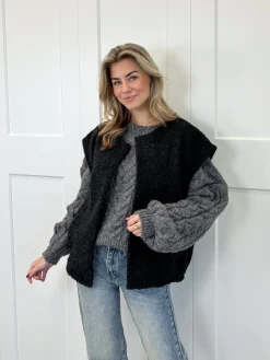 Vest Valerie zwart