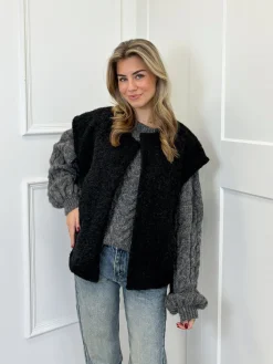 Vest Valerie zwart