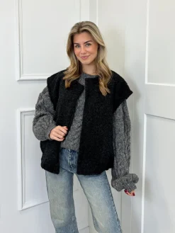 Vest Valerie zwart