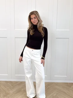 Wide leg jeans Avelyn wit