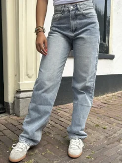 Wide leg jeans Mila blauw